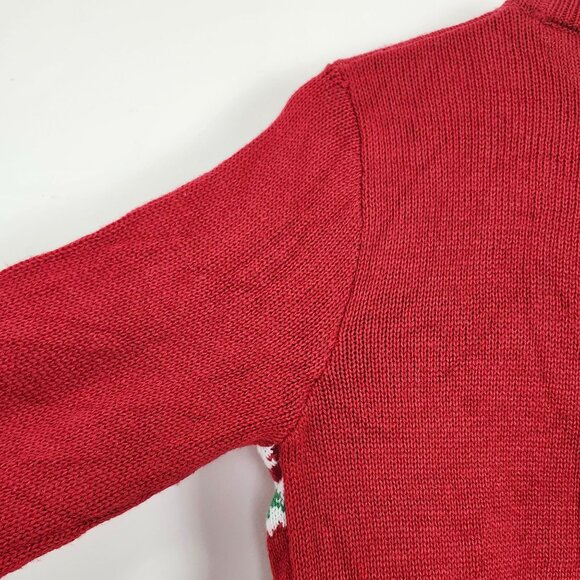 Ugly Christmas Sweater I Love Beer Pullover Unisex American Stitch Festive Party - Picture 6 of 12